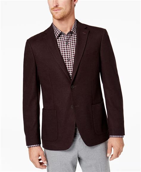 michael michael kors men's slim fit stretch solid sport coat|Michael Kors Men's Blazers and Sports Coats .